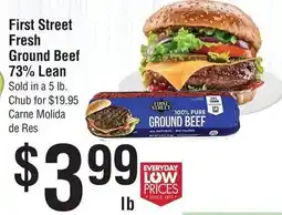 Smart & Final First Street Fresh Ground Beef offer