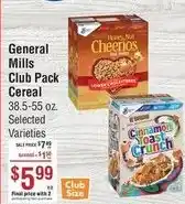 Smart & Final General Mills cereal offer