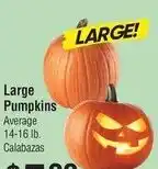 Smart & Final Large Pumpkins offer