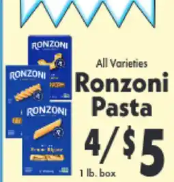 Marino's Supermarket Ronzoni Pasta offer