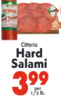 Marino's Supermarket Citterio Hard Salami offer