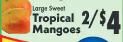 Marino's Supermarket Large Sweet Tropical Mangoes offer
