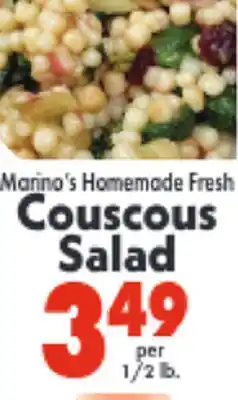 Marino's Supermarket Marina's Homemade Fresh Couscous Salad offer