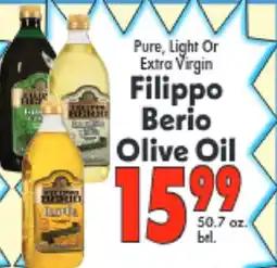 Marino's Supermarket Filippo Berio Olive Oil offer