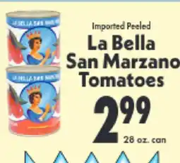 Marino's Supermarket La Bella San Marzano Tomatoes offer