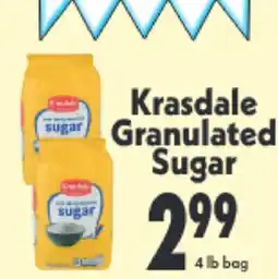 Marino's Supermarket Krasdale Granulated Sugar offer