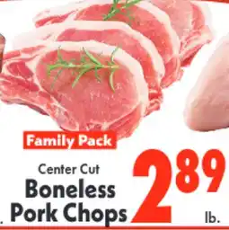 Marino's Supermarket Center Cut Boneless Pork Chops offer