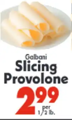 Marino's Supermarket Galbani Slicing Provolone offer