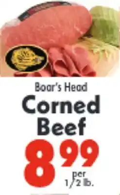 Marino's Supermarket Boar's Head Corned Beef offer