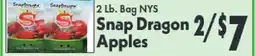 Marino's Supermarket Snap Dragon Apples offer