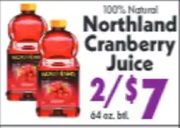 Marino's Supermarket Northland Cranberry Juice offer
