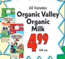 Marino's Supermarket Organic Valley Organic Milk offer