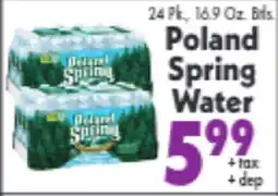 Marino's Supermarket Poland Spring Water offer