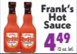 Marino's Supermarket Frank's Hot Sauce offer