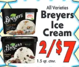 Marino's Supermarket All Varieties Breyers Ice Cream offer