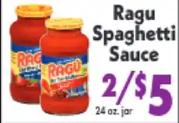 Marino's Supermarket Ragu Spaghetti Sauce offer