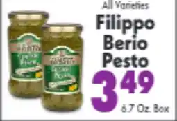 Marino's Supermarket All Varieties Filippo Berio Pesto offer