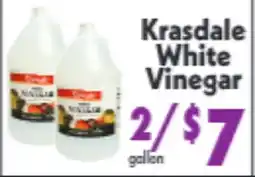Marino's Supermarket Krasdale White Vinegar offer