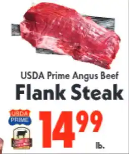 Marino's Supermarket USDA Prime Angus Beef Flank Steak offer