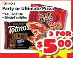 Times Supermarkets Totino's Party or Ultimate Pizza offer