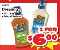 Times Supermarkets Kraft dressing offer