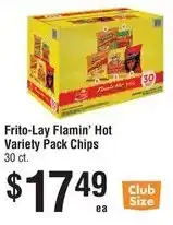 Frito-Lay Flamin' Hot Variety Pack Chips