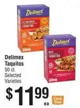 Smart & Final Delimex Taquitos offer