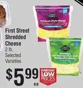 Smart & Final First Street shredded cheese offer