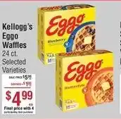 Smart & Final Kellogg's Eggo Waffles offer