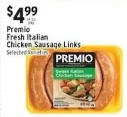 Met Foodmarkets Premio fresh italian chicken sausage links offer