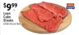 Met Foodmarkets Usda Choice Lean Cube Steaks offer