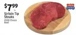 Met Foodmarkets Usda Choice Sirloin Tip Steaks offer
