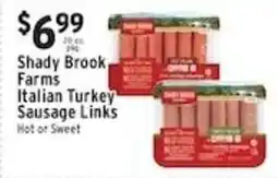 Met Foodmarkets Shady Brook Farms Italian Turkey Sausage Links offer