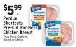 Met Foodmarkets Perdue Shortcuts Pre-Cut Boneless Chicken Breast offer