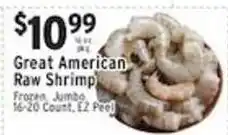 Met Foodmarkets Great American Raw Shrimp offer