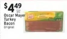 Met Foodmarkets Oscar Mayer turkey bacon original offer