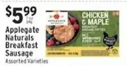 Met Foodmarkets Applegate Naturals Breakfast Sausage offer