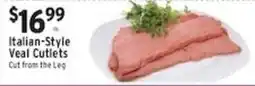 Met Foodmarkets Italian-Style Veal Cutlets offer