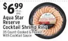 Met Foodmarkets Aqua Star Reserve Cocktail Shrimp Ring offer