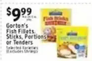 Met Foodmarkets Gorton's Fish Fillets, Sticks, Portions or Tenders offer