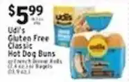 Met Foodmarkets Udi's Gluten Free Classic Hot Dog Buns offer