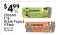 Met Foodmarkets Chobani Flip Greek Yogurt offer