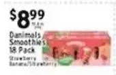 Met Foodmarkets Danimals Smoothies offer