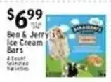 Met Foodmarkets Ben & Jerry's ice cream bars offer