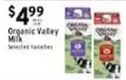 Met Foodmarkets Organic Valley Milk offer