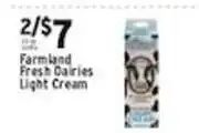Met Foodmarkets Farmland Fresh Dairies Light Cream offer