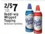 Met Foodmarkets Reddi-wip Whipped Topping offer