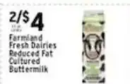 Met Foodmarkets Farmland Fresh Dairies Reduced Fat Cultured Buttermilk offer