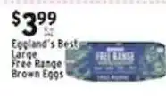 Met Foodmarkets Eggland's Best Large Free Range Brown Eggs offer