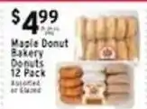 Met Foodmarkets Maple Donut Bakery Donuts offer